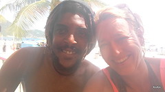 me en Rasta. schat van een vent.