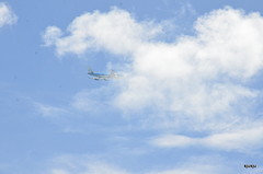 door de wolken