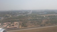India vanuit het vliegtuig