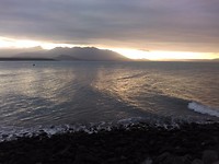 Cloudy sunset