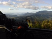 Beautiful view up the gillies