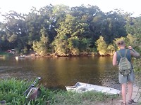 Daintree river hippie crossing