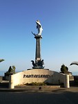 Lovina dolphin statue