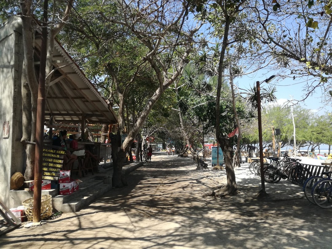 Gili T straatbeeld