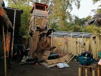 de gevallen watertoren