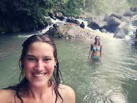 Douchen in de hotsprings!