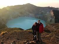 De Kelimutu vulkaan