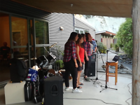 Karaoke op de camping XD