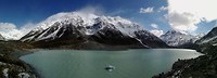 Mt Cook Glacier Lake