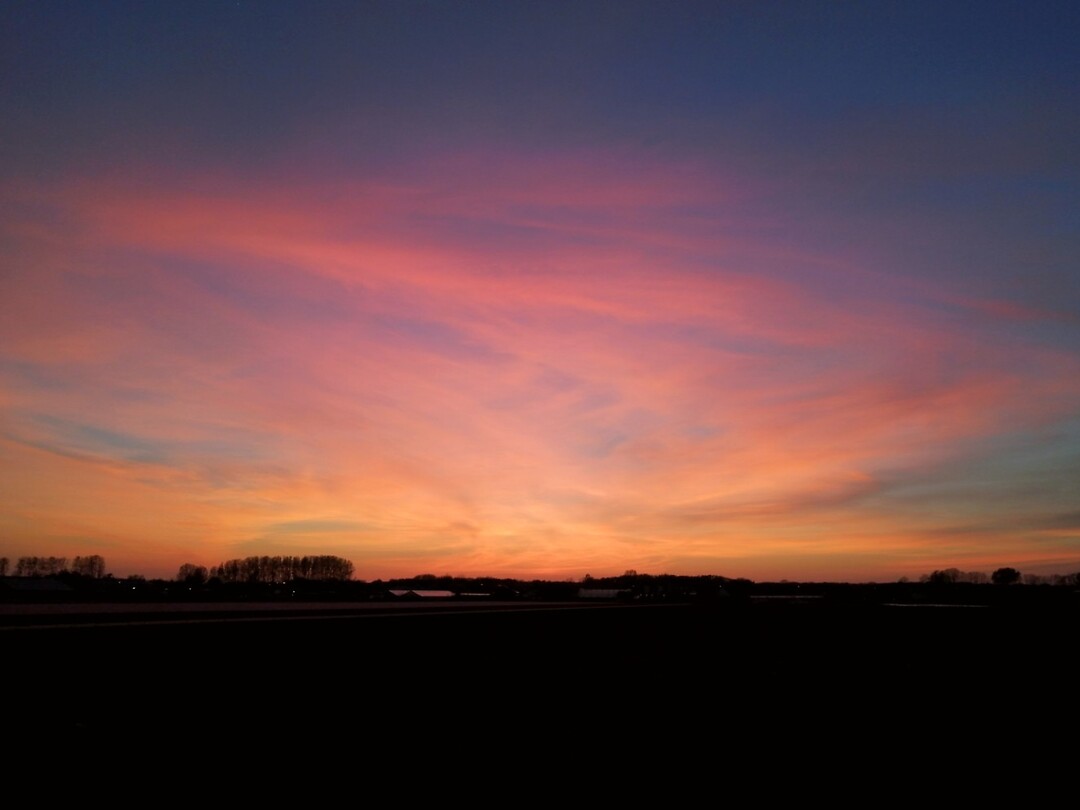 Hier hebben we óók super mooie zonsondergangen <3