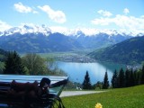 Zicht op Zeller See