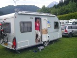 Camping Reutte, Oostenrijk