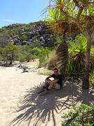 Magnetic Island. Even verpozen tijdens een wandelingetje