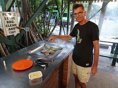 BBQ op de camping