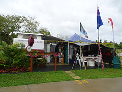 Airlie Beach, kerstmis op de camping