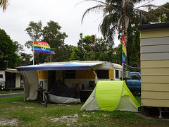 Byron Beach, hippie-oord