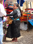 San Cristobal, indiaanse verkoopster