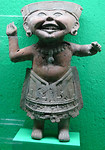 lachend kind uit Veracruz. Klassieke periode, 200 - 750 n Chr.
