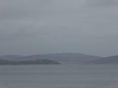 Uizicht zuidkust Tasmanie