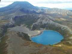 Tongariro NP van boven gezien 4