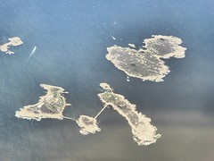 Newfoundland vanuit het vliegtuig