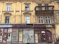 Timisoara vervallen gebouw centrum