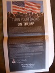 Turn your backs