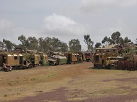 Tank cemetery
