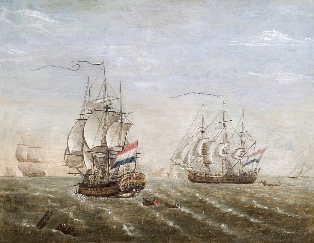VOC-schip_'Slot_Ter_Hooge'_op_de_rede_van_Rammakens