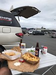 Uiteraard opeten op de camping (is goedkoper dan zitten 💸)