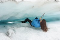 Sliding into the Glacier