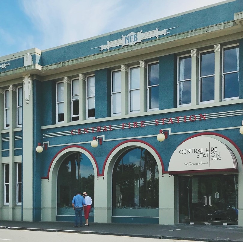 Art Deco gebouw in Napier