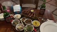 Kuta Bali: Rijsttafel bij Warung Chef Bagus