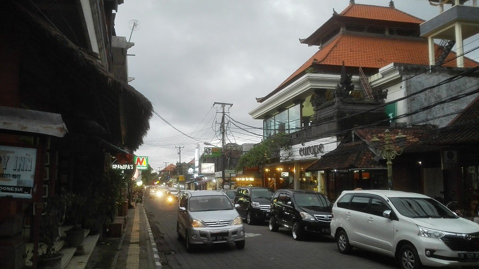 Hoofdstraat van Ubud