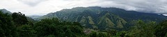 Panorama van het berggebied
