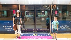 apart metrostel voor kinderen en vrouwen
