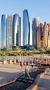 zicht vanaf Emirates Palace