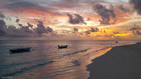 zonsondergang Thoddoo