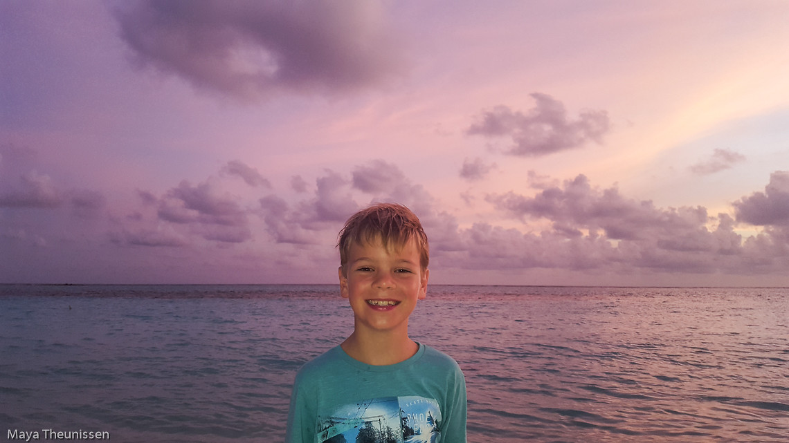 zonsondergang