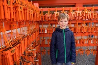 Lars bij Inari Fushimi Taisha