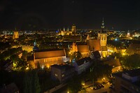 zicht vanuit hotel op de stad