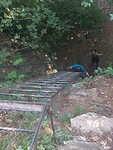 ladders Monticelli watervallen