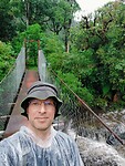 Tom bij de Lost Waterfalltrail