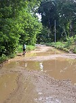 Fietsen naar Playa Bluff