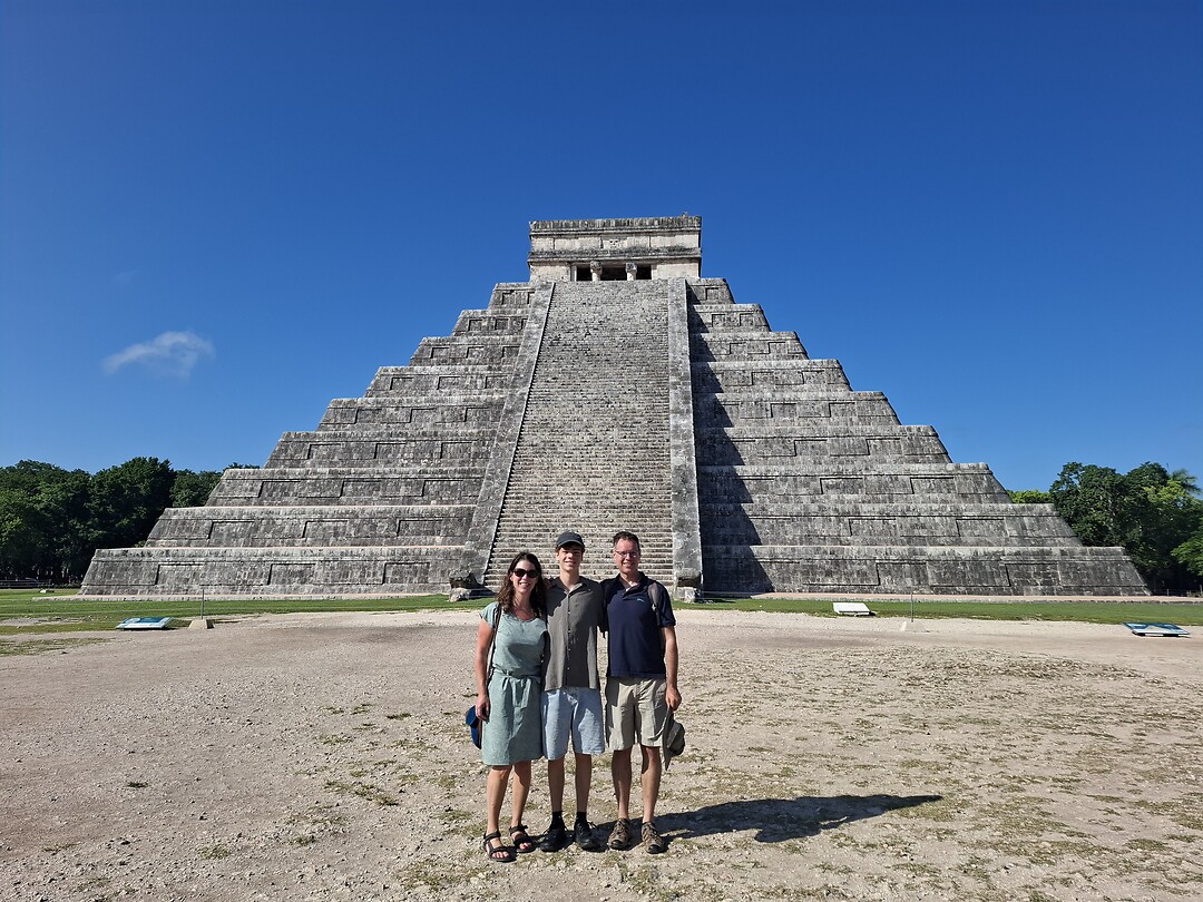 wij bij Chichen Itza