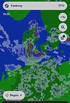 Buienradar 22 juli. Code rood...