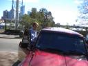 Kings cross met sydney skyline