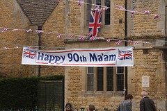 Queen's birthday , 21 april, 90 jaar oud!