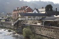 treinstation in Llangollen