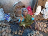 Op de markt in Pondicherry
